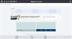 Desktop Screenshot of binarytranslator.com