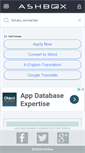 Mobile Screenshot of binarytranslator.com