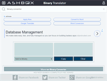 Tablet Screenshot of binarytranslator.com